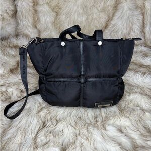 Steve Madden Elegant Black Tote Bag